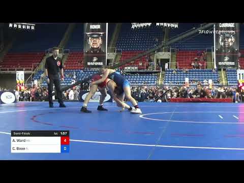 106 Lbs Semifinal - Ava Ward, Missouri Vs Clare Booe, Florida 5776