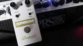 Video thumbnail for Lovepedal Superlead - Pedal Demo by EytschPi42
