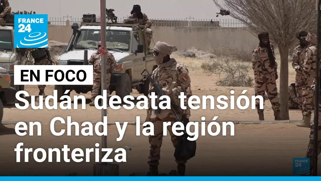 La guerra en Sudán alcanza a Chad: alerta máxima tras mortal ataque con drones • FRANCE 24