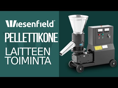 video - Kakkoslaatu Pellettikone - enintään 200 kg/h - Ø 229 mm