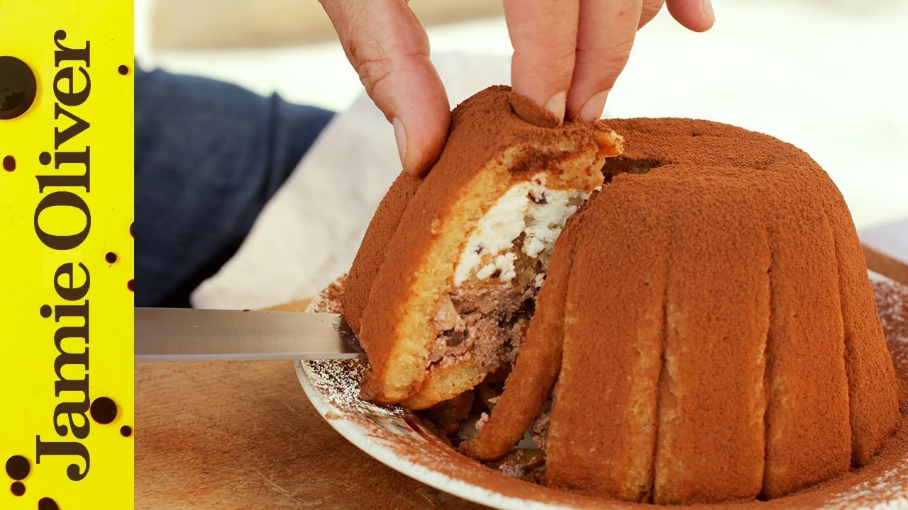 Sweet Italian zuccotto dessert: Gennaro Contaldo