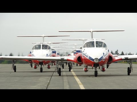 Backstage With the Snowbirds