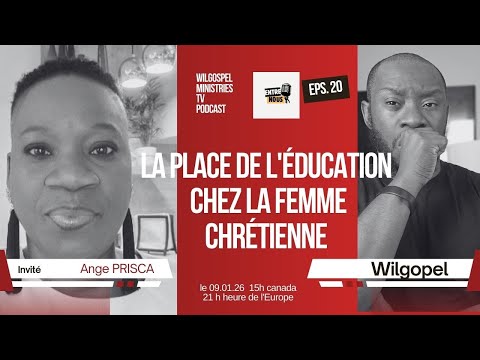 Discutons ensembles : MAMAN ANGE PRISCA LA LÉGENDE  LA PLACE DE L'ÉDUCATION DANS NOS ÉGLISES !