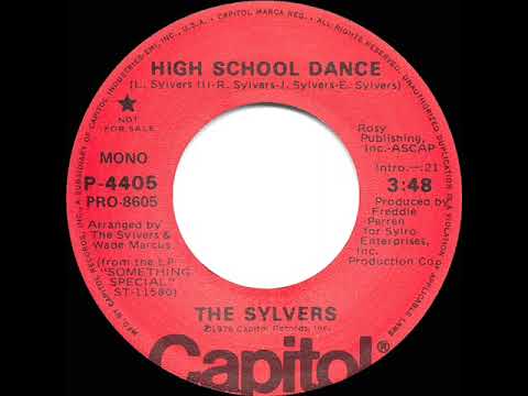 1977 Sylvers - High School Dance (mono radio promo 45)