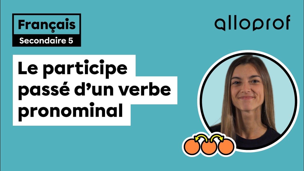 Le participe passé d'un verbe pronominal