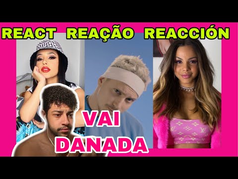[REACT/REAÇÃO/REACCIÓN] VAI DANADA- PK Feat. BECKY G & GABILY (Funk Total) | EDY KENDALL