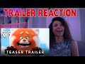 Turning Red | Teaser Trailer - TRAILER REACTION