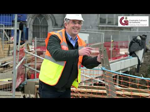 Droichead an Dóchais - the construction of the new pedestrian and cycle bridge in Galway City