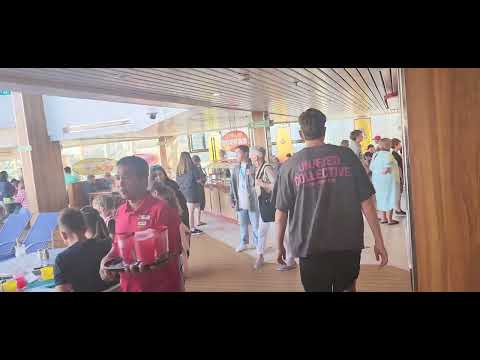Thumbnail for Carnival Cruise main deck with pool- outstanding facilities