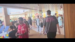 Carnival Cruise main deck with pool- outstanding facilities