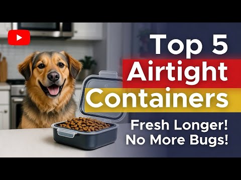 Top 5 best dog food storage container airtight review guide 2026 latest update (Exclusive) keep food