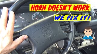 Dodge Truck Horn Doesn't Honk - Test and Fix