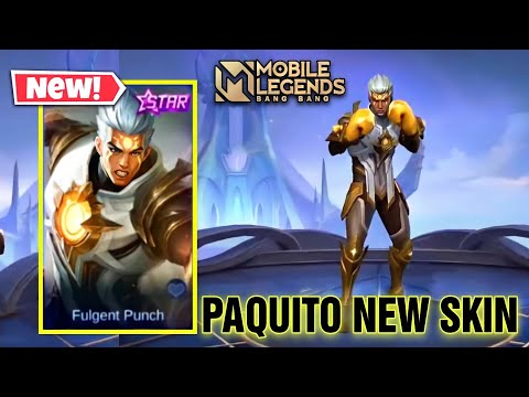 NEW PAQUITO "FULGENT PUNCH" STARLIGHT SKIN | PAQUITO NEW SKIN | PAQUITO STARLIGHT SKIN MLBB NEW SKIN
