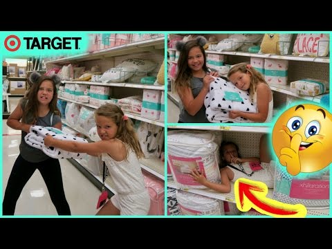 SHOPPING FOR BEDROOM MAKE OVER AT TARGET . "ALISSON&EMILY" Video