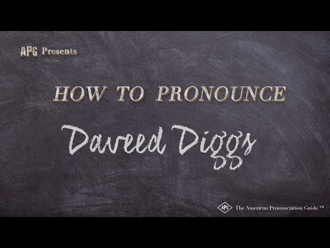 How to Pronounce Daveed Diggs (Real Life Examples!)