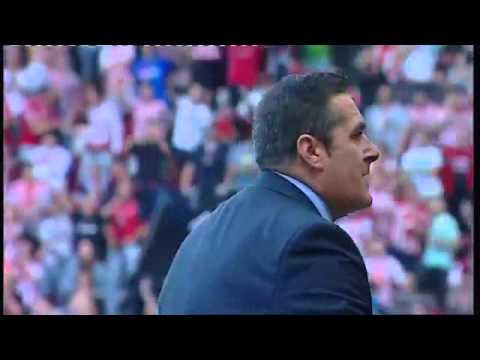 Gol Scepovic: Jª11 Sporting - UD Las Palmas (narración Luis Eduardo García)