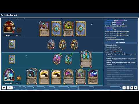 ProGaming - Hearthstone, Bomb Warrior(277) vs Spell Mage(125) by icyhh and WolfWhite, Ranked - St...