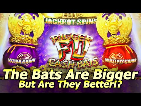 NEW Bigger Fu Cash Bats Slot at Resorts World. My 1st Attempt, They're Bigger, But Are They Better!?