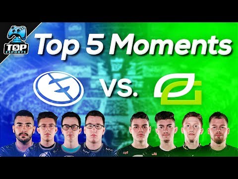 CWL 2018 - Top 5 BEST Moments - Evil Geniuses vs. Optic Gaming - CWL Championship Highlights