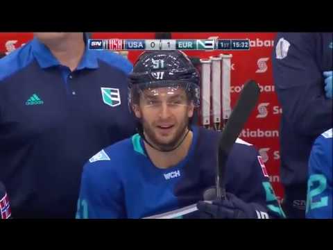 Game 1 World Cup of Hockey Team Europe vs Team USA 2016