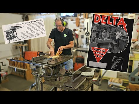 Vintage Delta Table Saw Repair