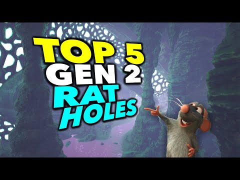 TOP 5 - New Genesis 2 Rat Holes | Ep2 | Ark Survival Evolved