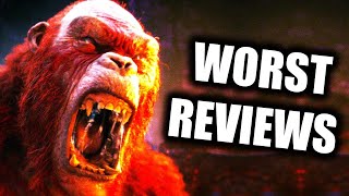 Reading INSANE Kong X Godzilla Reviews