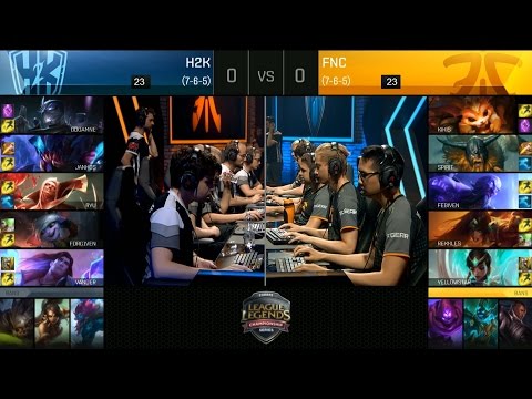 H2K vs FNC TIE BREAKER Highlights - G2 ESPORTS vs FNATIC EU LCS Week 9 Summer 2016
