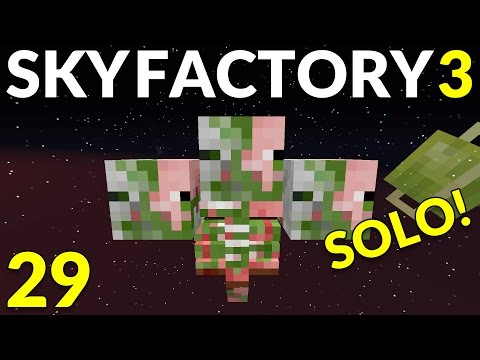 Sky Factory 3 29 Wacky Wither Farming!