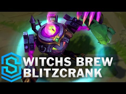 Witchs Brew Blitzcrank Skin Spotlight - League of...