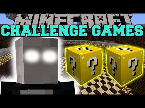 Minecraft: SLENDERMAN CHALLENGE GAMES - Lucky Block Mod - Modded Mini-Game