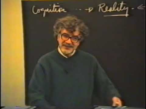 Humberto Maturana Melbourne Seminar #1