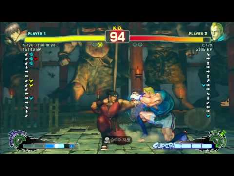 SSFIV Online: Kiryu Tsukimiya (Guy) vs E729 (Abel) TRUE-HD QUALITY