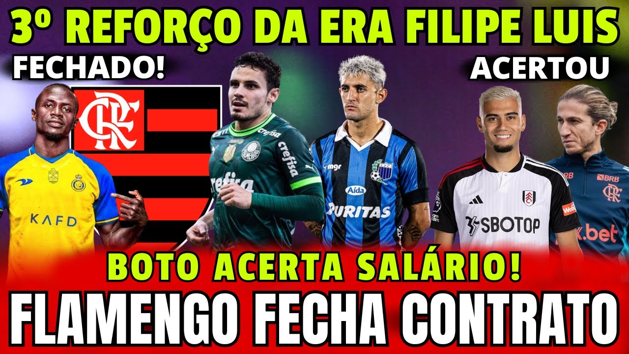 ACERTOU! FLAMENGO OFICIALIZA NOVO ATACANTE! VEIGA CONFIRMADO! NOVO CAMISA 9 e+! NOTICIAS DO FLAMENGO