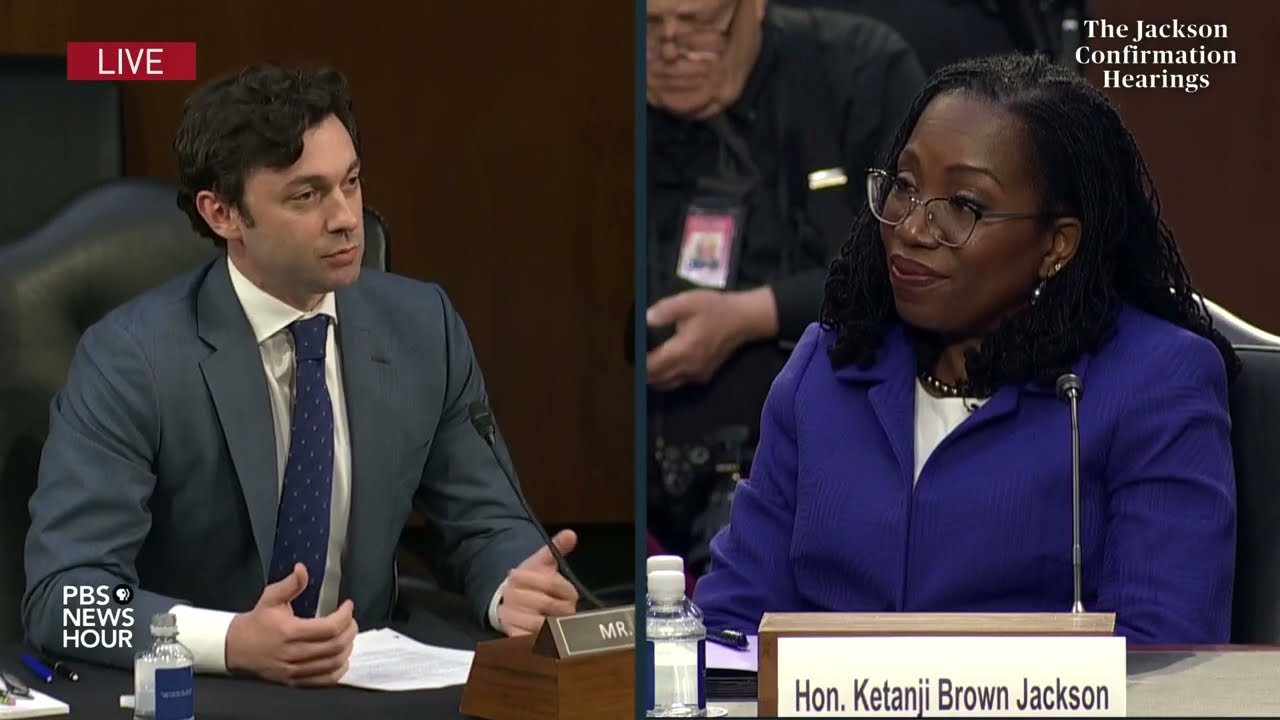WATCH: Sen. Ossoff's opening statement in Jackson Supreme ...