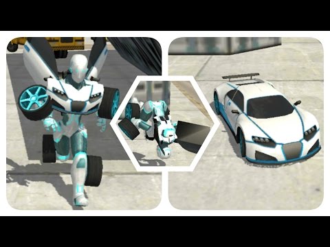 Flying Car Robot Simulator - Free Roam