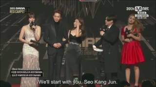 Download lagu Seo Kang Joon & Kim So Eun Red Carpet in MAMA 2015 mp3 Download lagu Seo Kang Joon & Kim So Eun Red Carpet in MAMA 2015 mp3