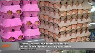 Huevos y vacuno: los alimentos m&aacute;s encarecidos tras el primer mes de guerra en Ir&aacute;n