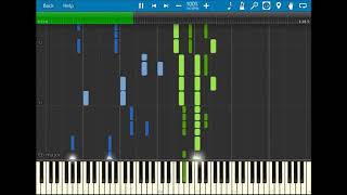 Taylor Swift - Dancing With Our Hands Tied - Synthesia Piano Tutorial