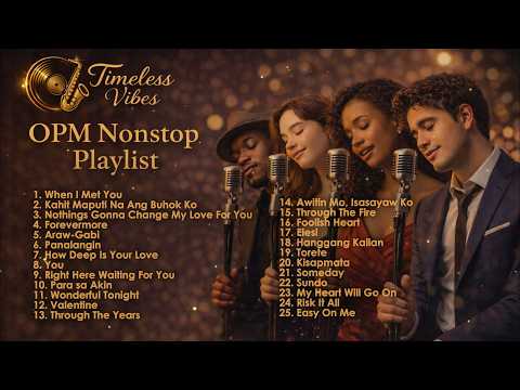 OPM Love Songs Nonstop Playlist 2026 🎧 | Timeless Covers While You Relax, Study, or Sleep