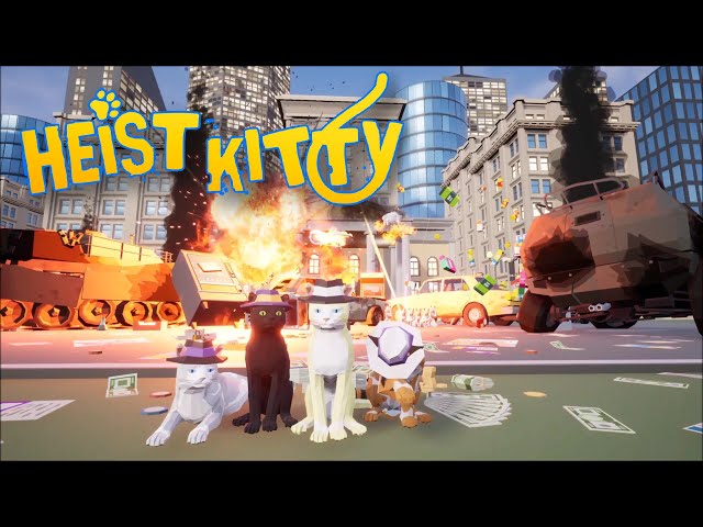 Stray Meets GTA in Perfect Heist Kitty Steam Game – Game News