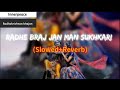 Radhe Braj Jan Man Sukhkari - Neha Saraswat | Slowed+Reverb  | Radhakrishnan Bhajan 🖤