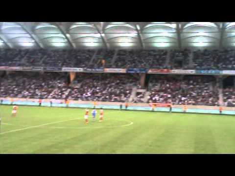 Sortie de Gaetan Courtet , Reims 1-0 Sedan