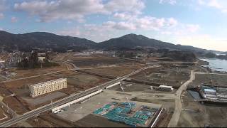 preview picture of video '東日本大震災から３年１0ヶ月余の陸前高田市下宿付近2015年2月7日'