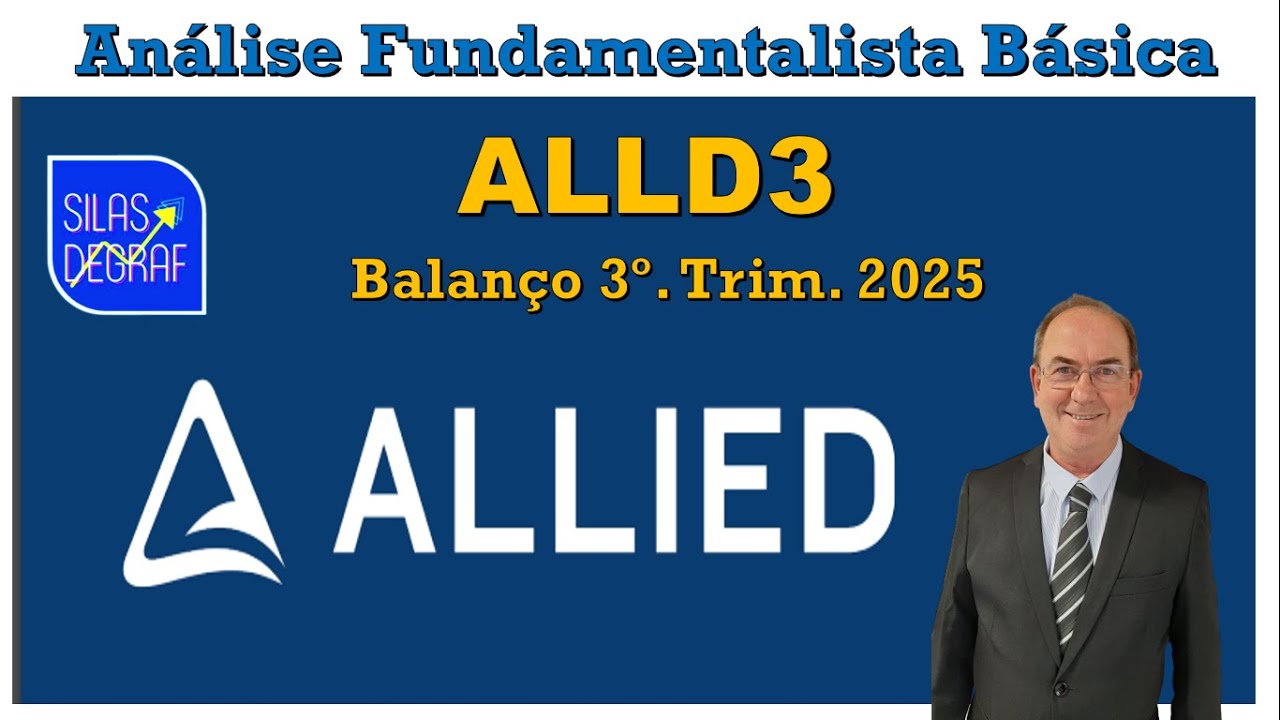 ALLD3 - ALLIED TECNOLOGIA S/A. ANÁLISSE FUNDAMENTALISTA BÁSICA . PROF. SILAS DEGRAF. 3o. TRIM. 2025