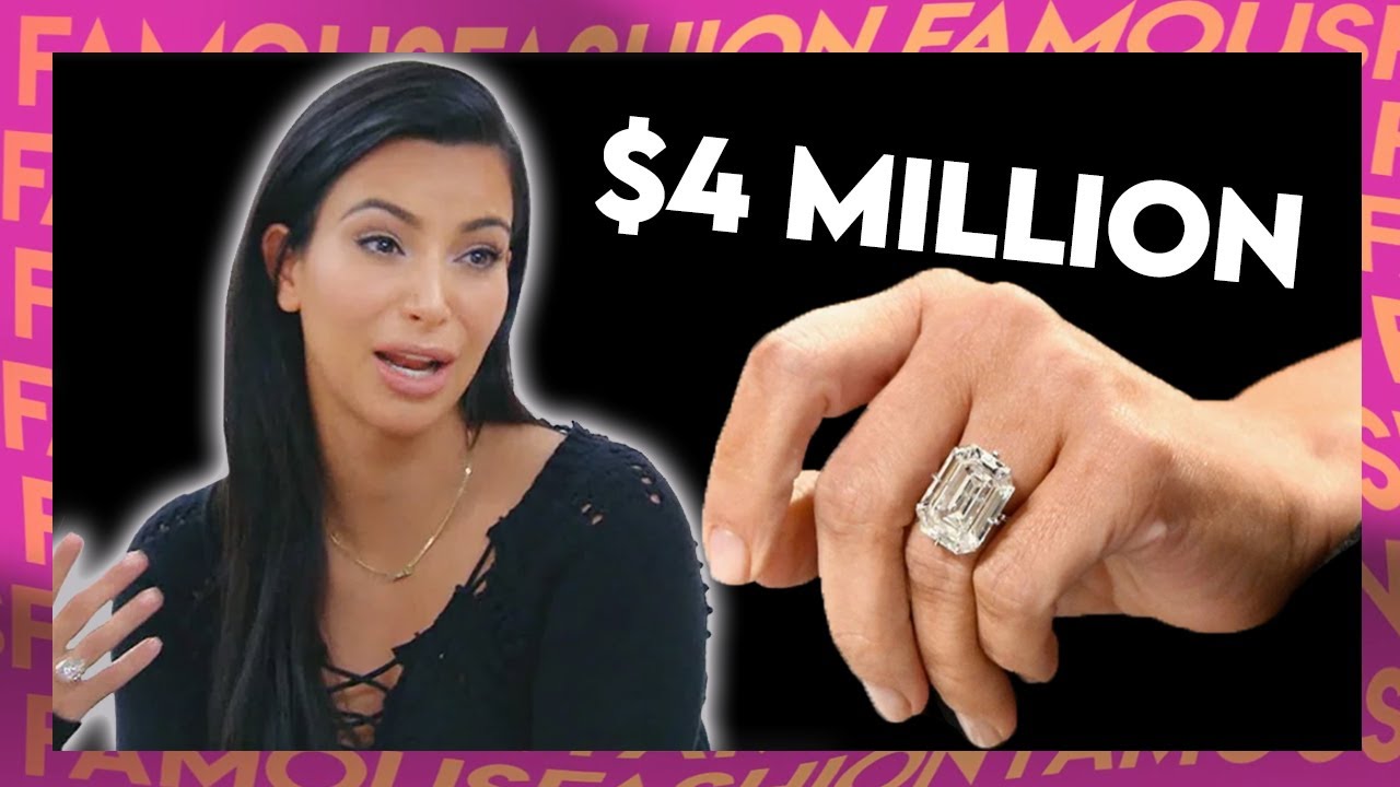 How Much is Kim Kardashian Wedding Ring Worth