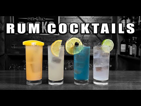Easy Rum Drinks To Make At Home | Booze ON The Rocks