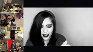 Oobliette and Kate from Tsunami Bomb  joins Punk Rock Karaoke sings the T.S.O.L. classic CODE BLUE