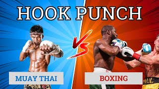 Muay Thai Hook vs Boxing Hook