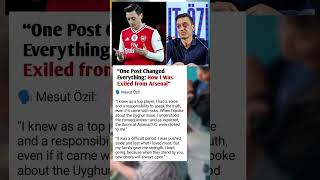 Download lagu Mesut Özil Breaks Silence: The Truth Behind His Arsenal Exile After Uyghur Post #football #shrots mp3